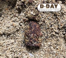 Original WW2-US D-DAY 45 relic from Fox Green Sector Omaha Beach D-Day-NORMANDY