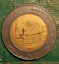 Moneta 500 lire del 1992