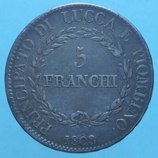 LUCCA E PIOMBINO 5 FRANCHI