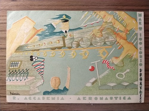 Cartolina accademia - cartolina,