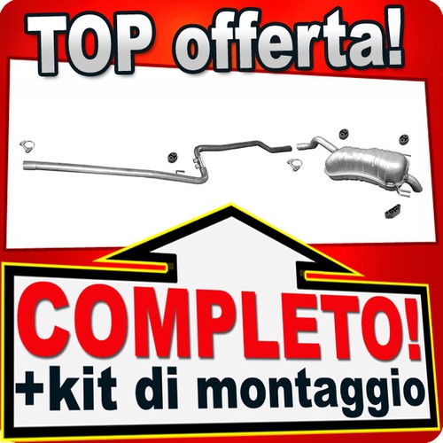 Scarico completo per fiat - scarico,