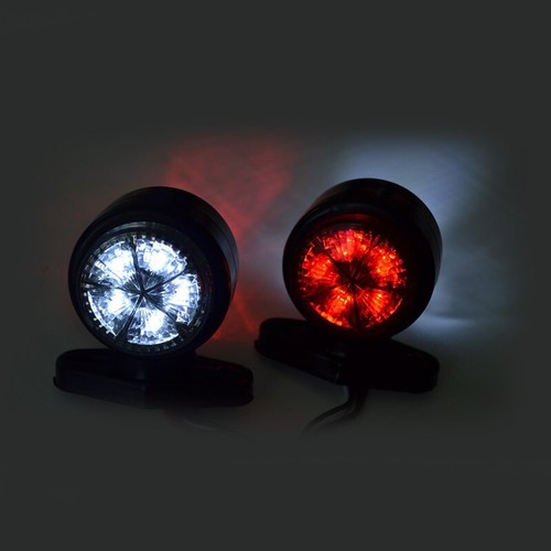 24v bianco rosso led leva - rosso,