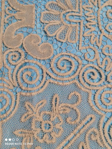 Copriletto vintage pizzo