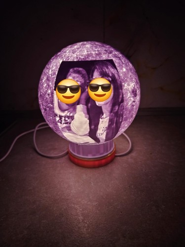 Lampada forma luna - lampada, a