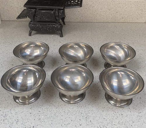 Set vintage stainless - of, 6