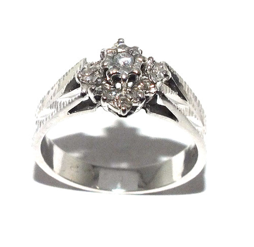 Donna decorativo 18ct bianco - donna,