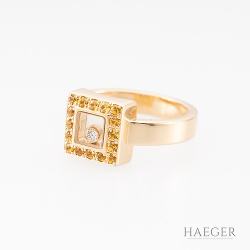 Anello chopard happy - anello, diamonds