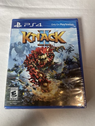 Knack ps4 nuovo sigillato - knack, ii