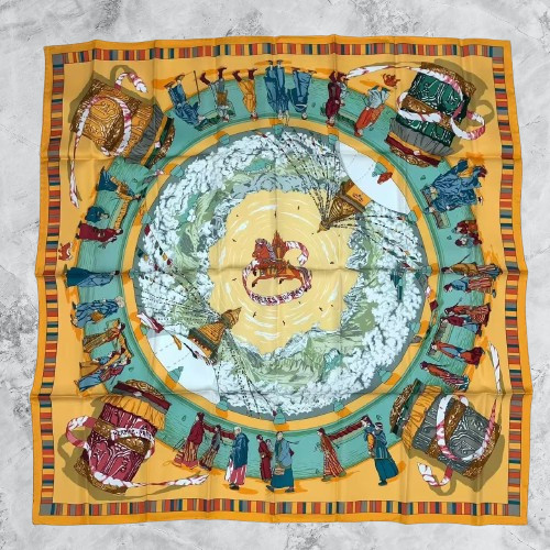 Sciarpa seta hermes - seta, carre