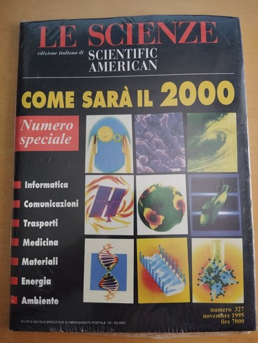 Scienze novembre 1995 - -,