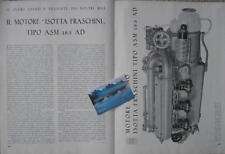 ISOTTA FRASCHINI MOTORE MARINO ASM 183 AD MAS FOTO CARATTERISTICHE TECNICHE 1940