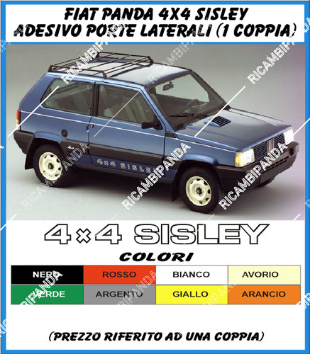 Fiat panda4x4 sisley - panda4x4, ades