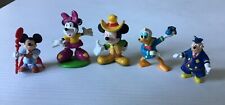 LOTTO PERSONAGGI DISNEY IN PLASTICA GOMMA DURA TOPOLINO PAPERINO BASETTONI