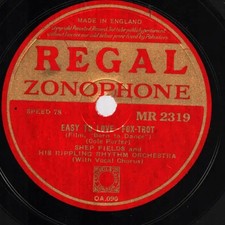 SCHELLACK Shep Fields And His Rippling Rhythm Easy To Love / Ive Got You Under