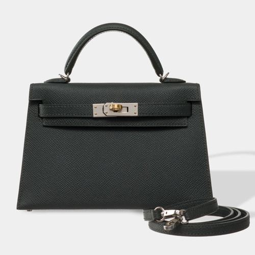 Sac hermes kelly mini - sac, cuir
