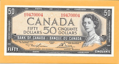 1954 canadian dollar - 1954,