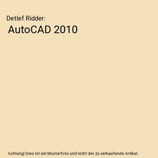 AutoCAD 2010, Detlef Ridder