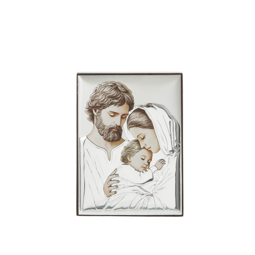 Icona sacra famiglia ceramica - icona,