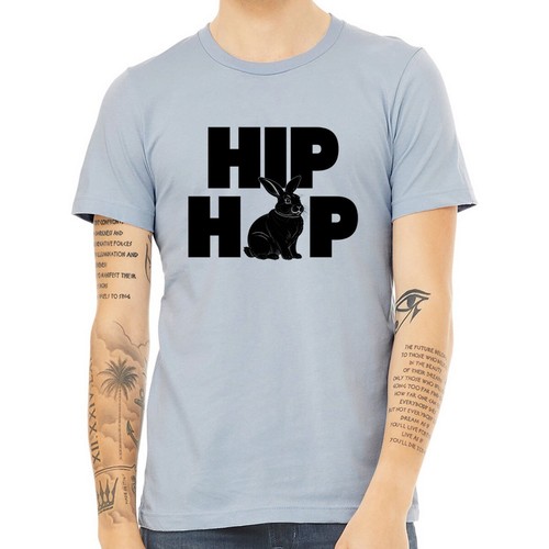 Shirt coniglio hip hop - t-shirt,