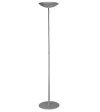 Lampada da terra Aluminor Zen Led grigia