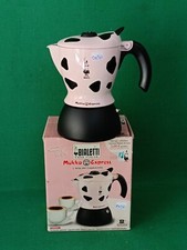 CAFFETTIERA BIALETTI MUKKA EXPRESS ROSA PER CAPPUCCINO 2 TAZZE + SCATOLA. CR30