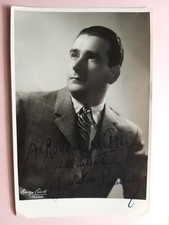 Tenore - Giacinto Prandelli (Lumezzane (Brescia)). Autografo originale.