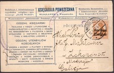 Germania, 1917 Occupazione della Polonia cartolina postale -HD70