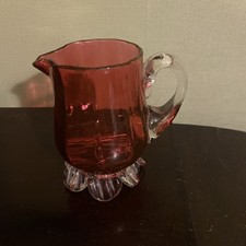 Piccola antica brocca vetro
