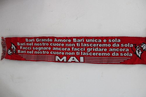 Sciarpa scarf calcio bari - calcio,