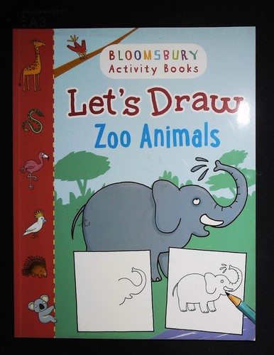 Draw zoo animals - animals, children's