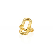 ANELLO ELLISSE ARGENTO 925