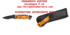 Coltello lama in acciaio Beta Tools 1778SOS 1778 sos con frangivetro coltellino