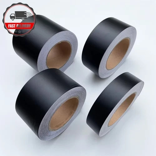 Rotolo vinile nero opaco - rotolo,