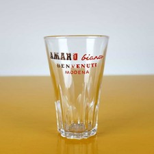 Bicchiere vintage Amaro Bianco