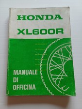 HONDA XL 600 R 1983-84 manuale officina ITALIANO originale