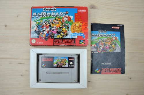Snes super mario kart - snes,