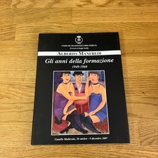 MANFREDI Alberto. Gli anni