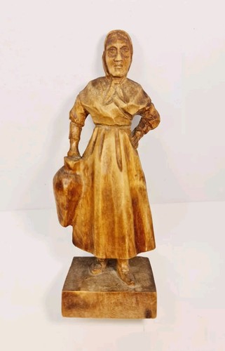 Scultura arte popolare - , donna
