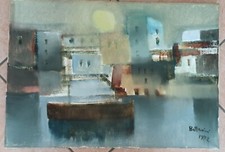Olio tela quadro lido - su,