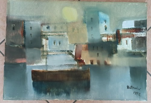 Olio tela quadro - quadro, lido