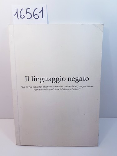 Linguaggio negato lingua - linguaggio,