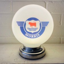 Morris Minor Morris Mini Gas Pump Globe Alloy Base LED Desk Lamp USB Powered