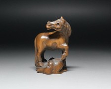 Cavallo Netsuke bosso