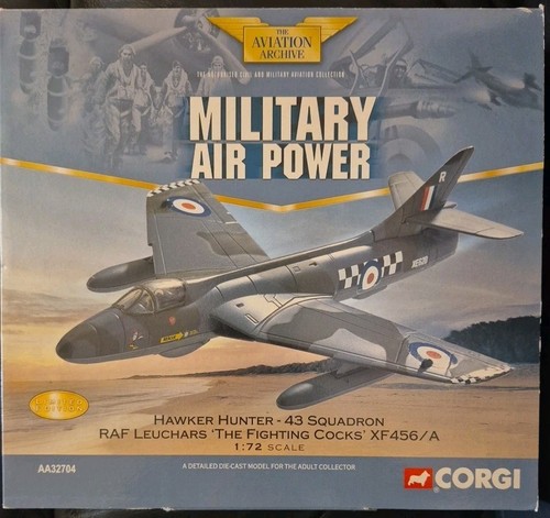 Corgi aviation hawker - corgi, hunter