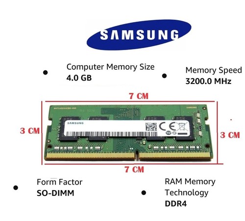 Samsung ram sodimm ddr4 - samsung, 4