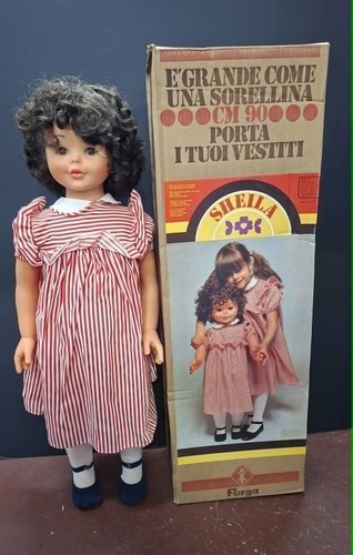 Bambola vintage gigante furga - vintage,