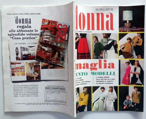 Vintage rivista donna - rivista, n.8