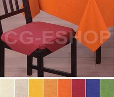 6 COPRISEDIA CON ALETTA TINTA UNITA  POUFF SEDIA CUCINA MODERNO SCANDI STYLE SHA