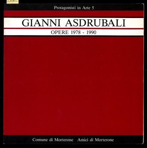 Gianni asdrubali opere 1978 - asdrubali.,