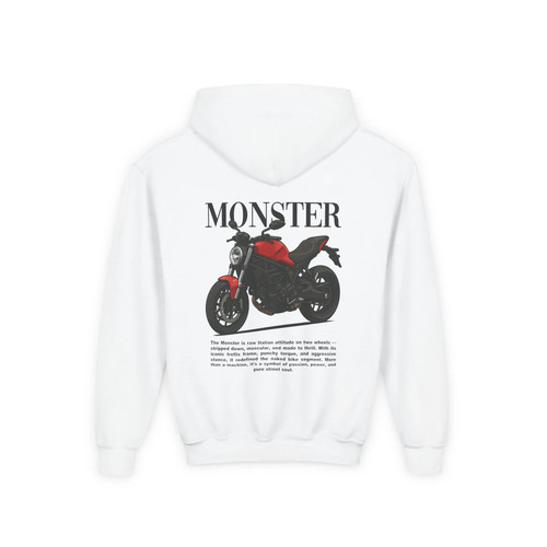 Felpa con cappuccio ducati - cappuccio,